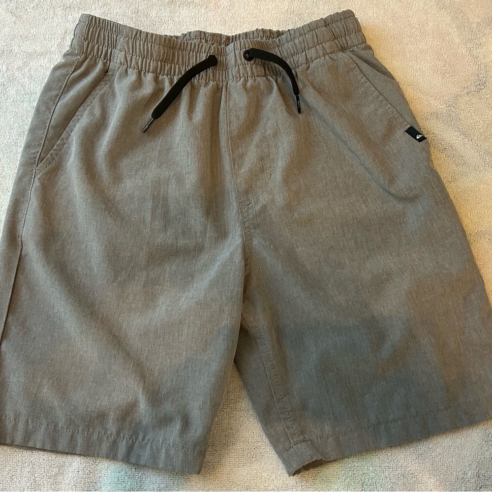 Quiksilver Kids Gray Elastic Shorts